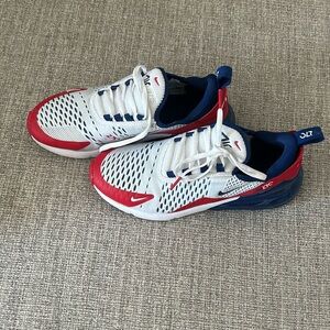 NIKE AIR 270 | Red, White & Blue | size 6.5 youth | women’s 8